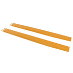 1 Pair Heavy Duty Steel Pallet Fork Extensions Forklift Extensions 72" x 4.5"
