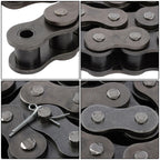 10 feet Roller Chain With 1 Connecting Links Heavy Duty #100H
