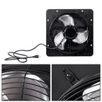 12 Inch Shutter Exhaust Fan W/ Speed Controller High Speed Wall Mounted 900 CFM