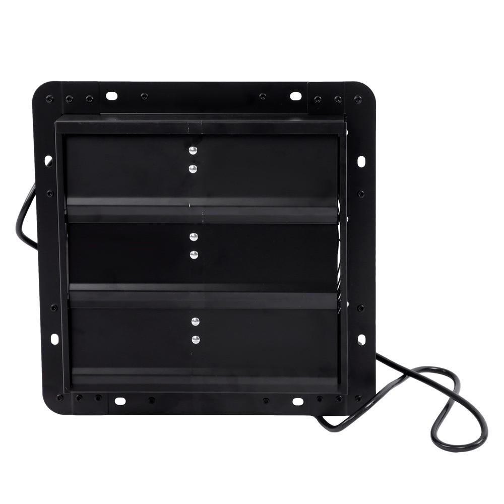 12 Inch Shutter Exhaust Fan W/ Speed Controller High Speed Wall Mounted 900 CFM