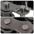 10 ft Roller Chain With 1 Connecting Links Heavy Duty #100H