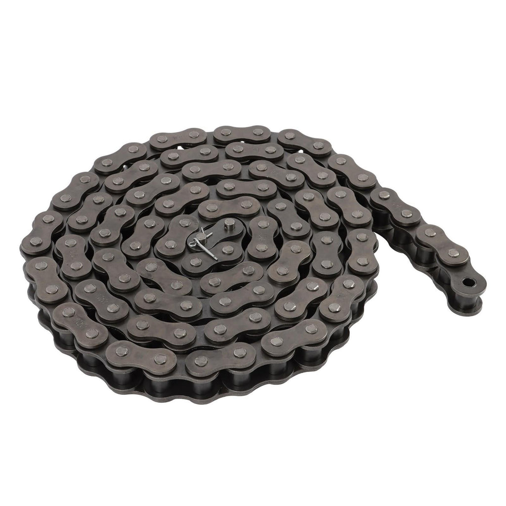 10 ft Roller Chain With 1 Connecting Links Heavy Duty #100H
