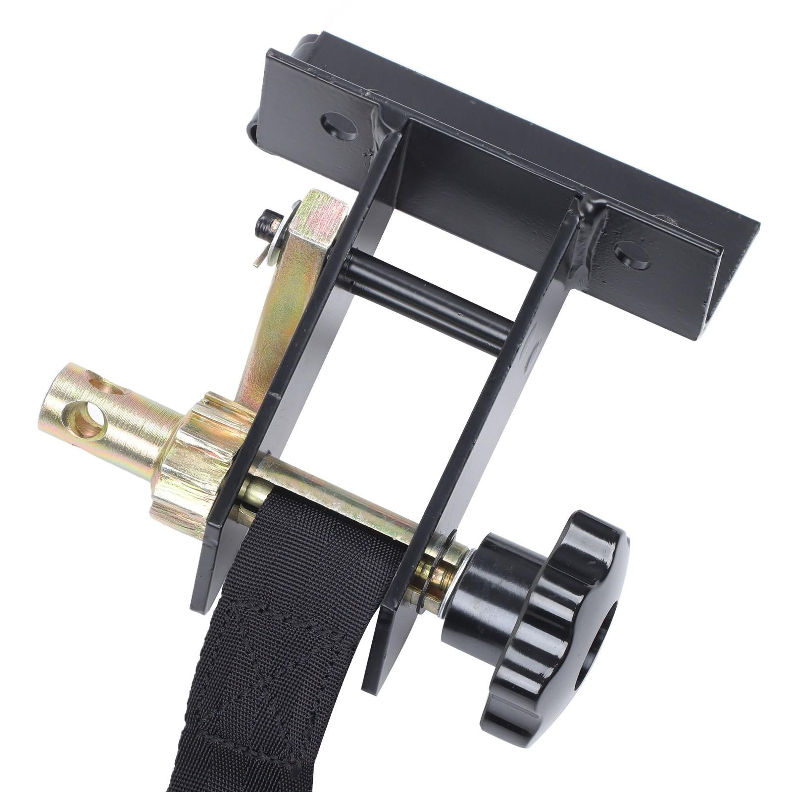 4 PCS 1.5 Inch x 7.5 FT 500LBS Load Retractable Ratchet Straps with J-Hooks