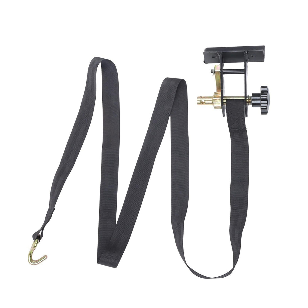 4 PCS 1.5 Inch x 7.5 FT 500LBS Load Retractable Ratchet Straps with J-Hooks