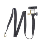 4 PCS 1.5 Inch x 7.5 FT 500LBS Load Retractable Ratchet Straps with J-Hooks