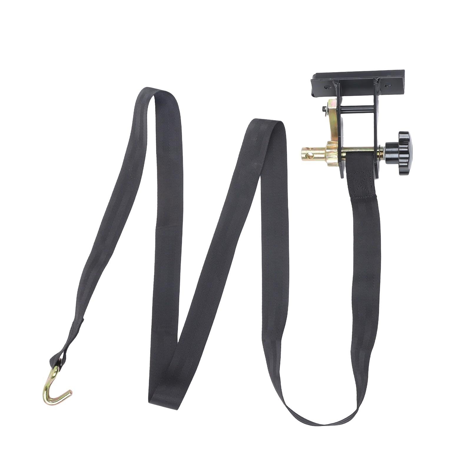 4 PCS 1.5 Inch x 7.5 FT 500LBS Load Retractable Ratchet Straps with J-Hooks