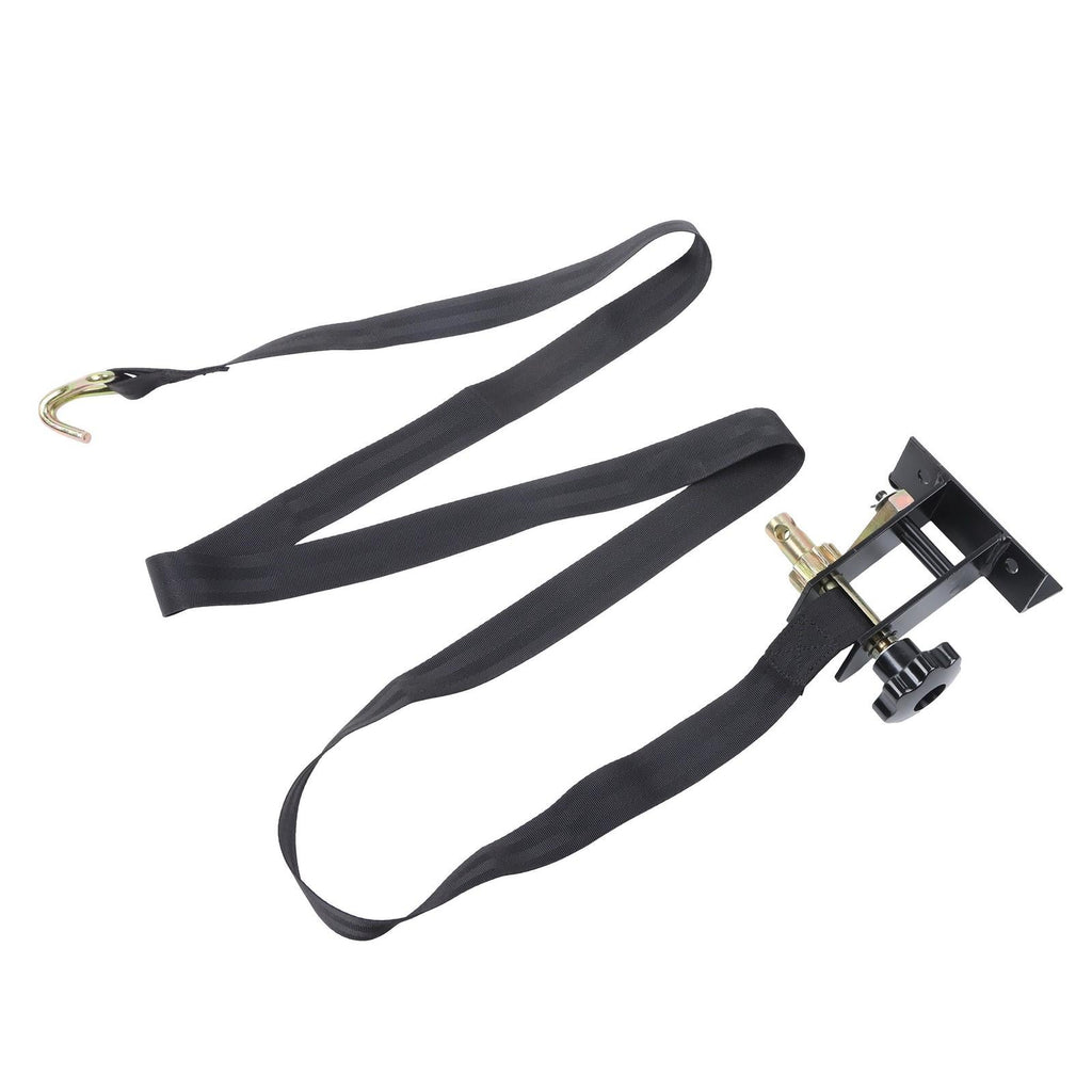 4 PCS 1.5 Inch x 7.5 FT 500LBS Load Retractable Ratchet Straps with J-Hooks