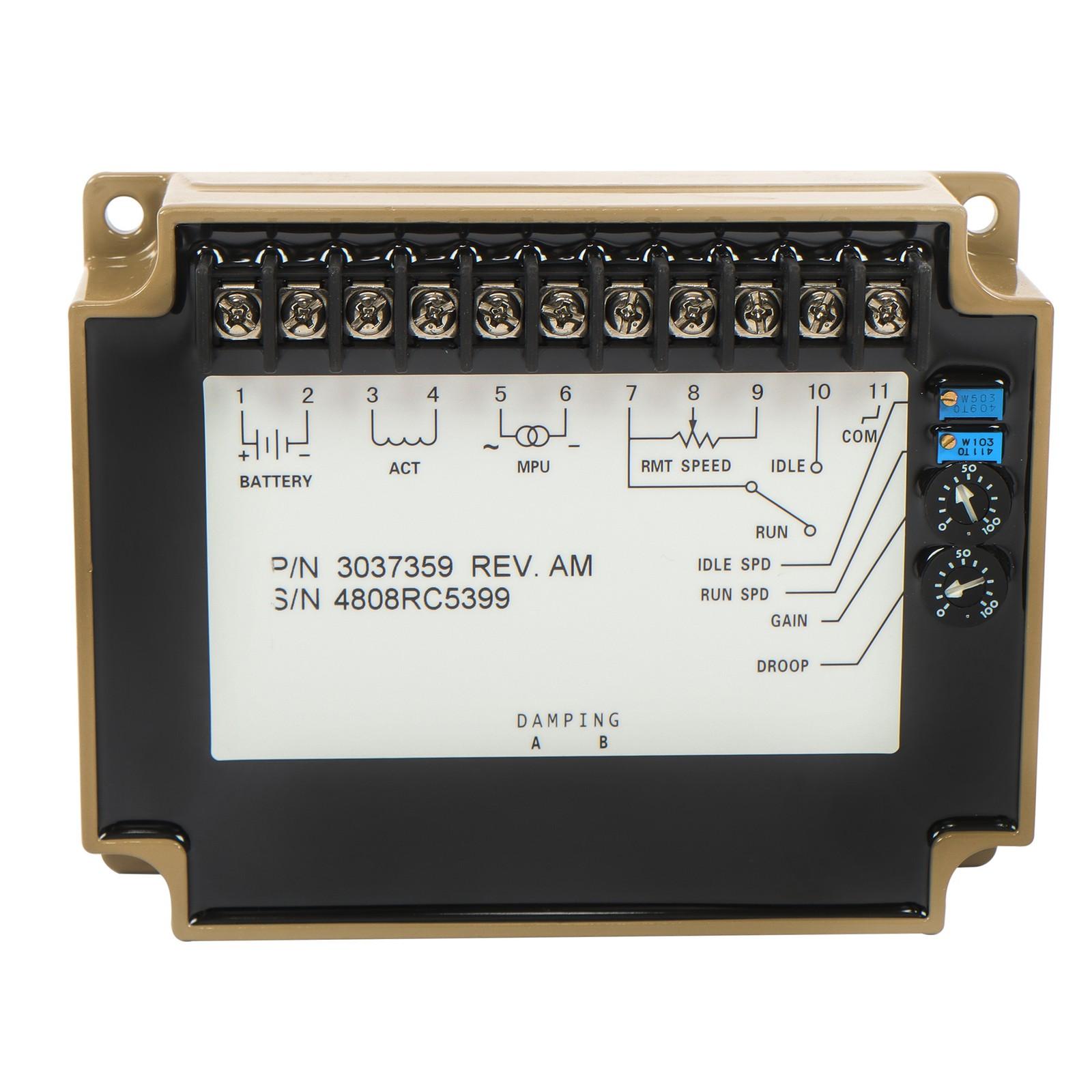 Generator For Cummins 3037359 AVR Electronic Engine Speed Controller/Governor