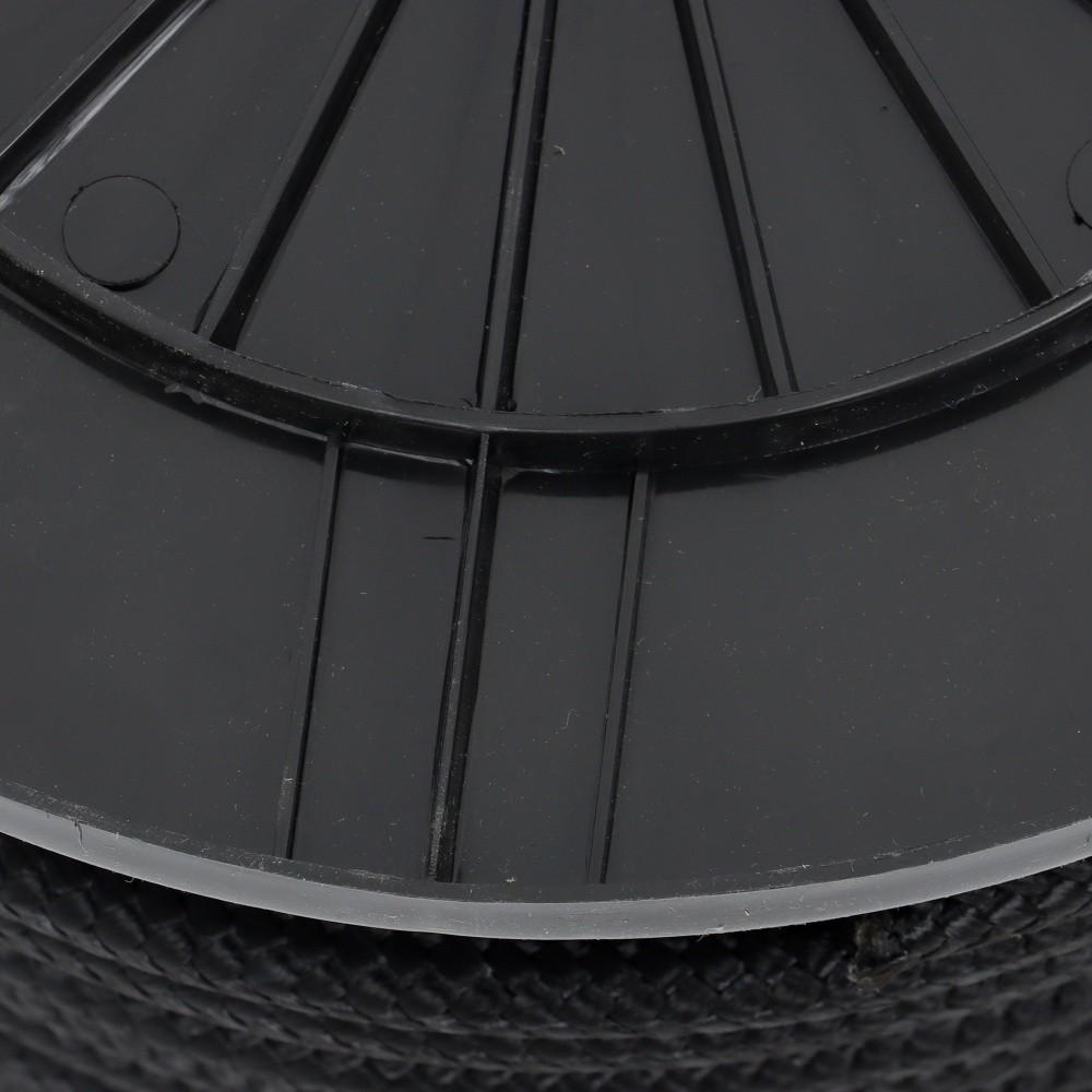 3/8 Inch Nylon Rope 250 Foot Spool 100% Nylon Solid Braid Rope Dyeable Black