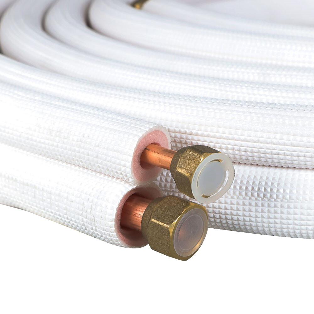 3/8 * 5/8 Inch * 25Ft Cooling Connection Pipe For Mini Split Heat Pump Systems