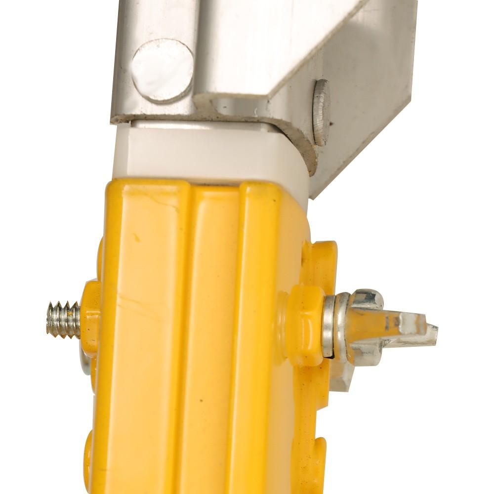 24" - 40" Adjustable Drywall Stilts Aluminum alloy construction Tool Yellow