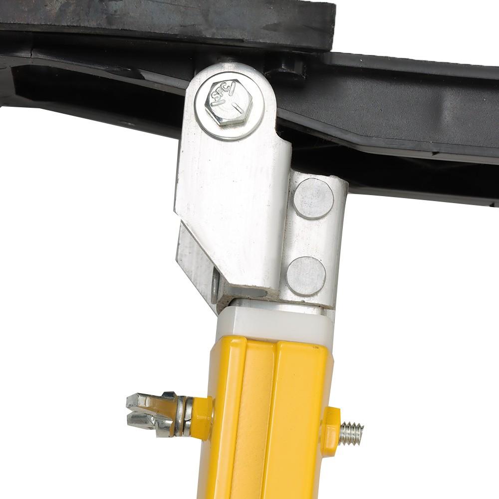 24" - 40" Adjustable Drywall Stilts Aluminum alloy construction Tool Yellow