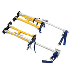24" - 40" Adjustable Drywall Stilts Aluminum alloy construction Tool Yellow