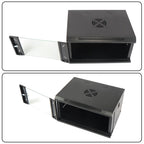 6U Wall Cabinet for Data Center, Office - 15.5" Deep, Secure Locking Glass Door
