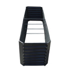 8x2x2 Ft Outdoor Metal Raised Garden Bed Deep Root Box Planter For Vegetables