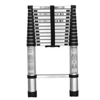 12.5FT Aluminum Extension Telescoping Heavy Duty Lightweight Step Ladder 330lbs