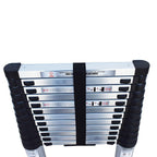 12.5FT Aluminum Extension Telescoping Heavy Duty Lightweight Step Ladder 330lbs