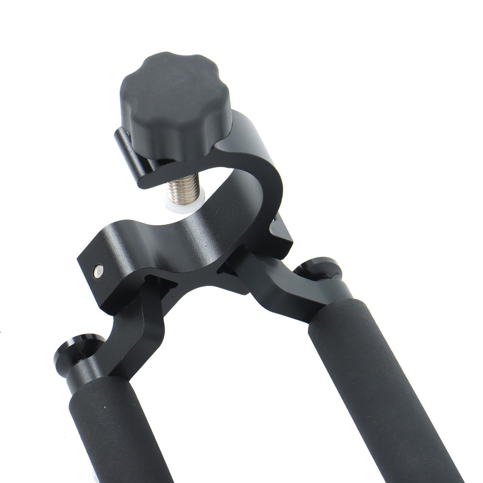 Quick-Setup Aluminum Bipod w/ Center Head for GPS Pole Survey