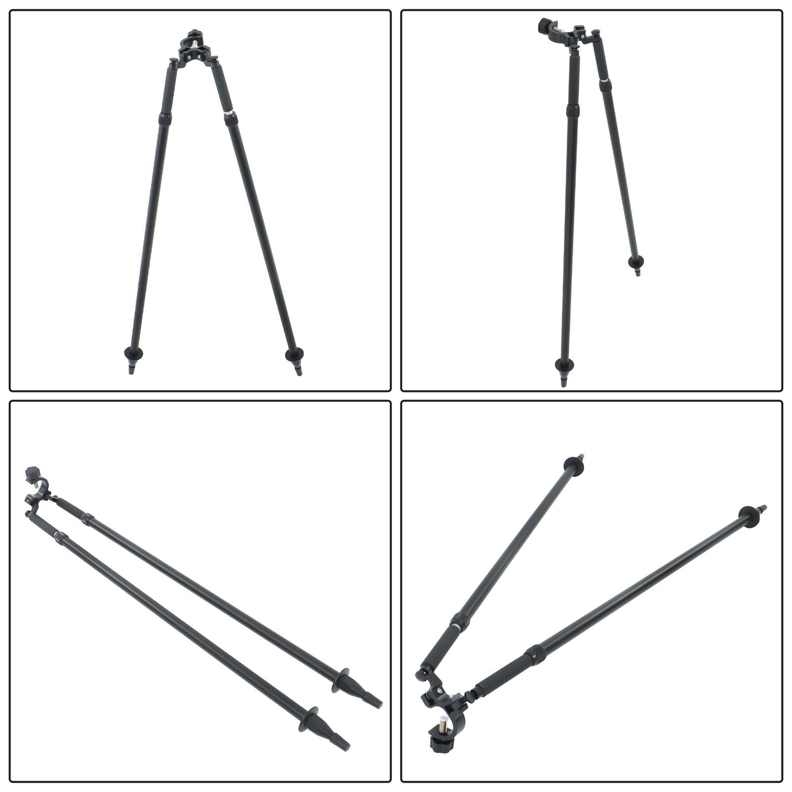 Quick-Setup Aluminum Bipod w/ Center Head for GPS Pole Survey