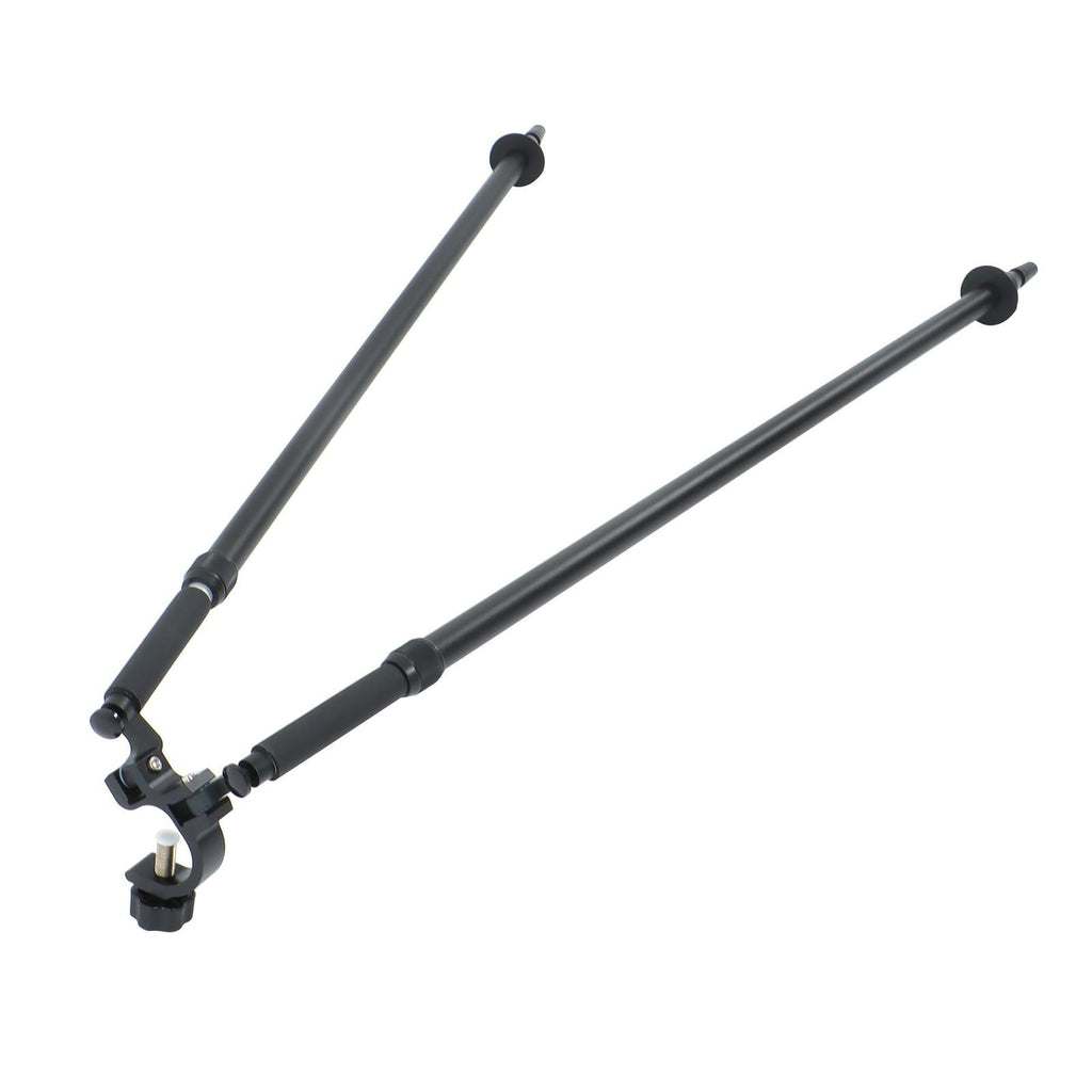Quick-Setup Aluminum Bipod w/ Center Head for GPS Pole Survey