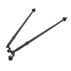 Quick-Setup Aluminum Bipod w/ Center Head for GPS Pole Survey