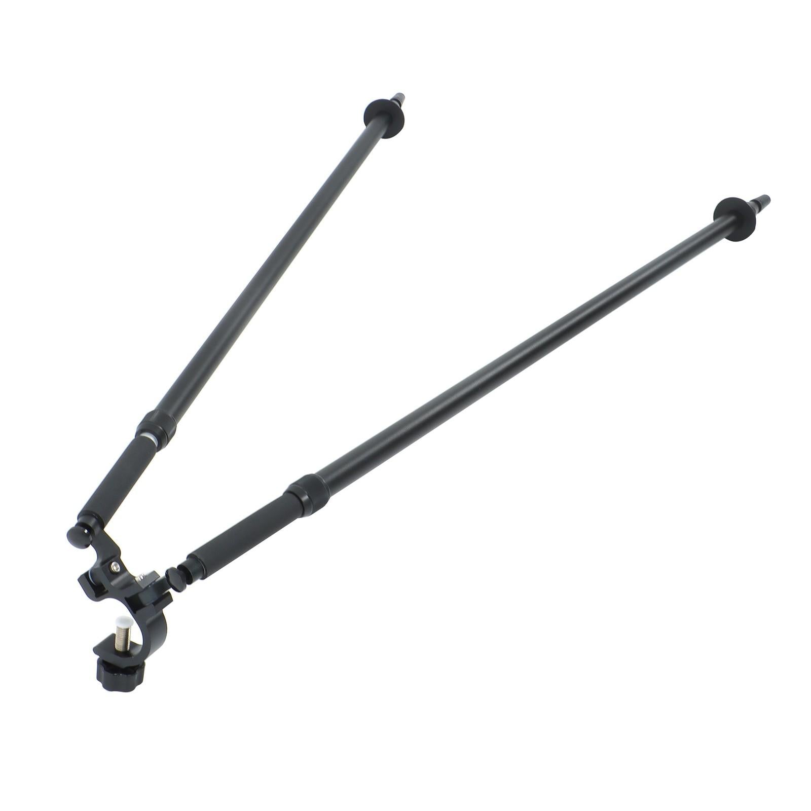 Quick-Setup Aluminum Bipod w/ Center Head for GPS Pole Survey