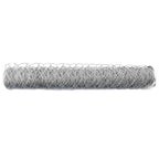 72" × 150' 2" Holes Galvanized Poultry Net - Metal Fencing / Chicken Wire