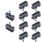 10 Pack CNC Quick Change Turning Facing Lathe Tool Post Holder OXA #1 250-001
