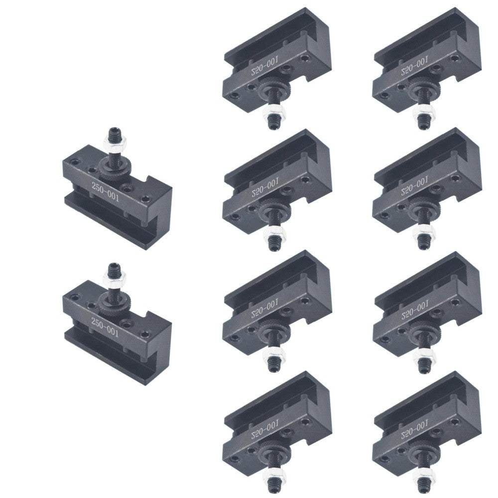 10 Pack CNC Quick Change Turning Facing Lathe Tool Post Holder OXA #1 250-001