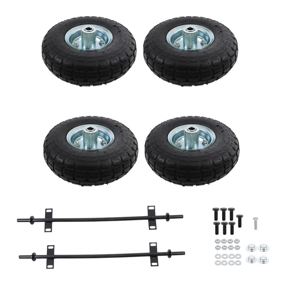 Wheel Kit For 9000 8750 6500 Watt 10" Pneumatic Generator