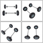 Wheel Kit For 9000 8750 6500 Watt 10" Pneumatic Generator