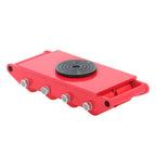 12T 26400Lbs 360° Heavy Duty Machinery Mover Machine Dolly Skate Roller Trolley