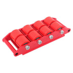 12T 26400Lbs 360° Heavy Duty Machinery Mover Machine Dolly Skate Roller Trolley