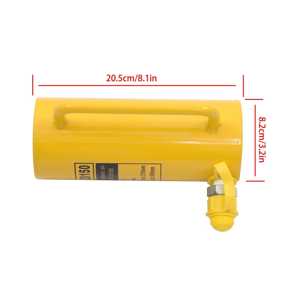 20T Hydraulic Cylinder Jack Single Acting Lifting Cylinders with 6 inch Stroke
