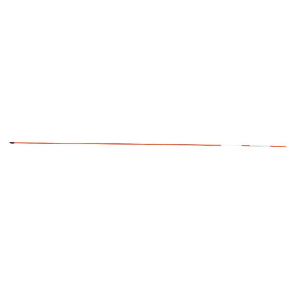 100× Orange Reflective Markers 5/16" Diameter Driveway Markers Snow Stakes 6Feet