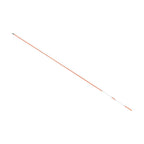 100× Orange Reflective Markers 5/16" Diameter Driveway Markers Snow Stakes 6Feet