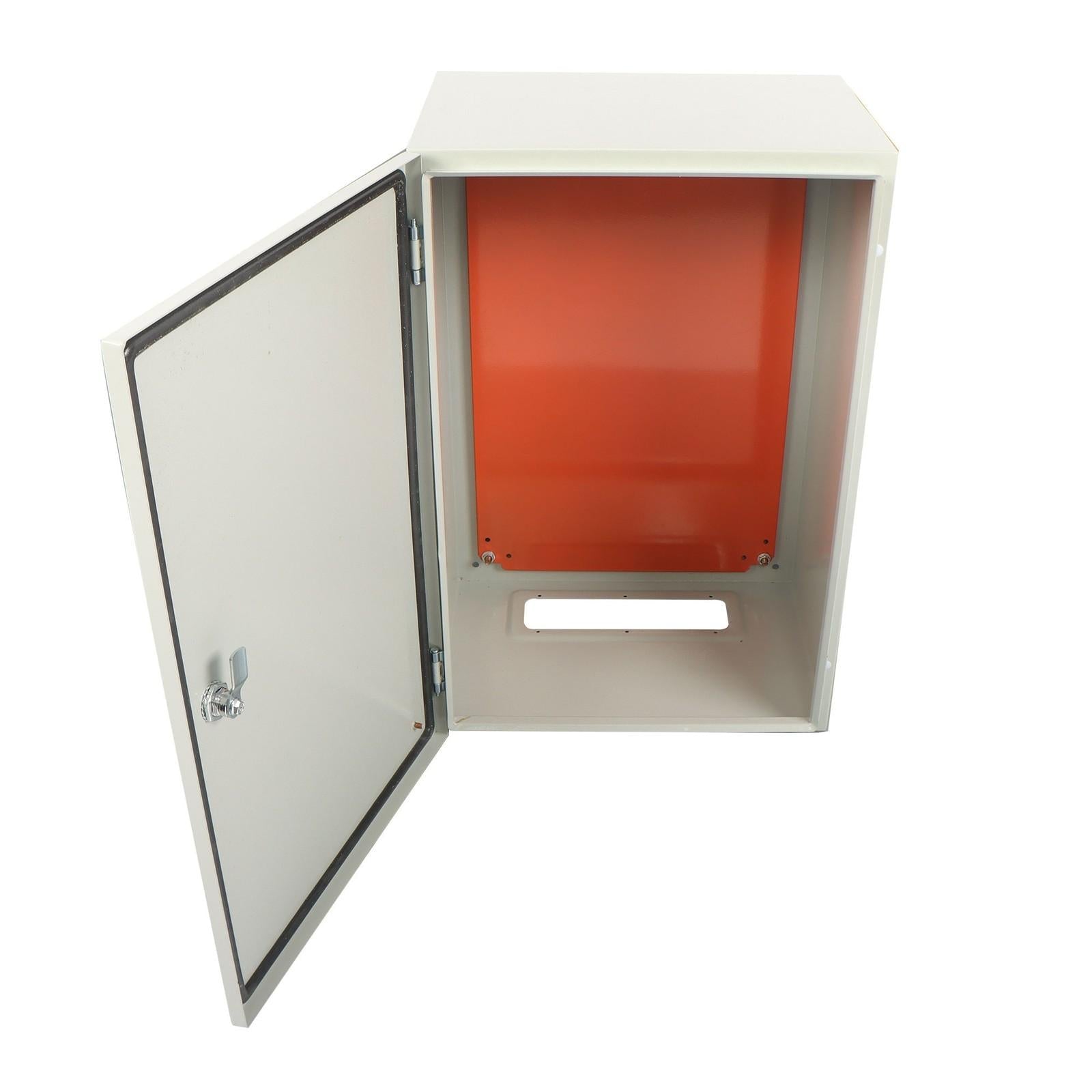 NEMA 4X Carbon Steel IP65 Waterproof 24x16x12'' Electrical Junction Box
