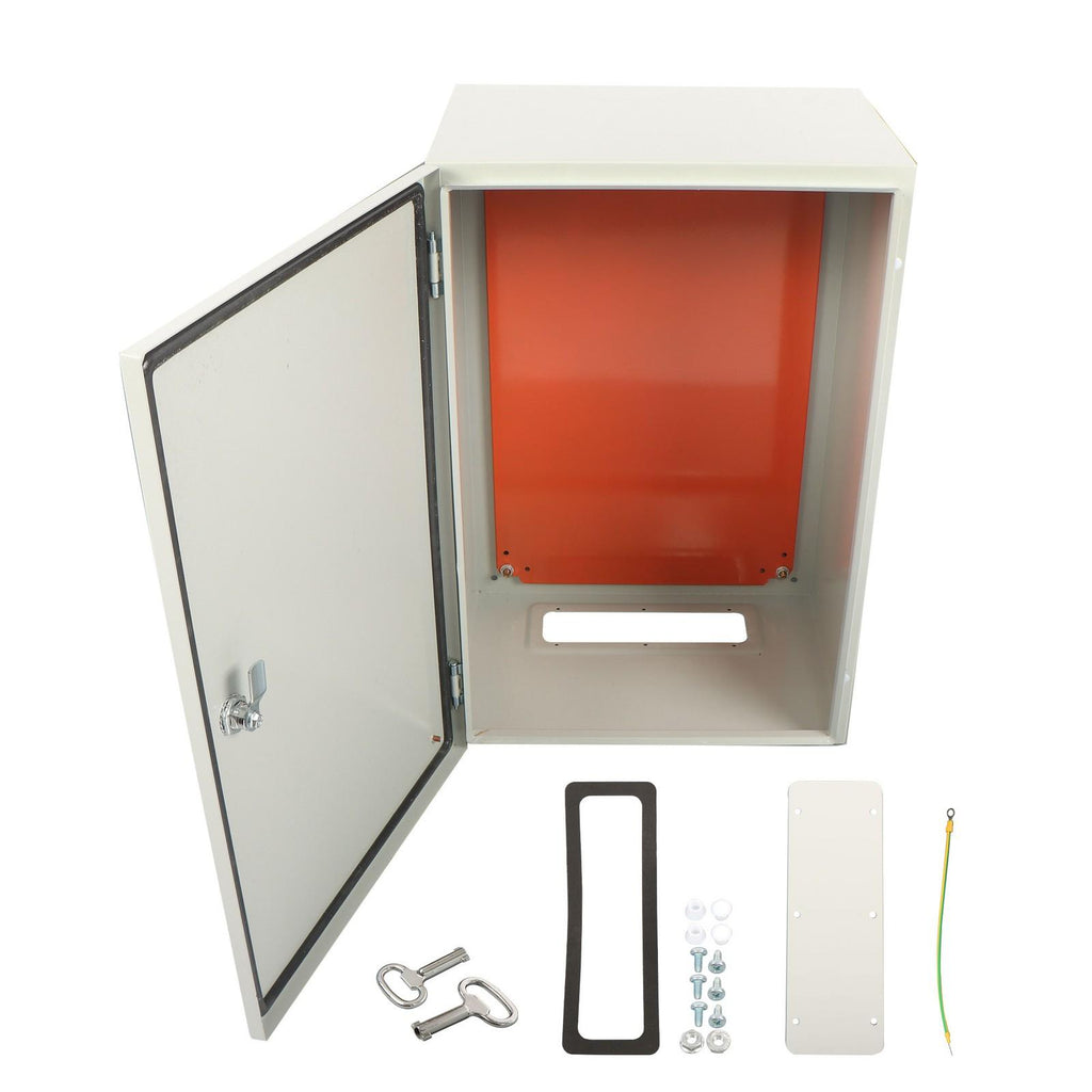 NEMA 4X Carbon Steel IP65 Waterproof 24x16x12'' Electrical Junction Box
