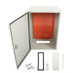 NEMA 4X Carbon Steel IP65 Waterproof 24x16x12'' Electrical Junction Box