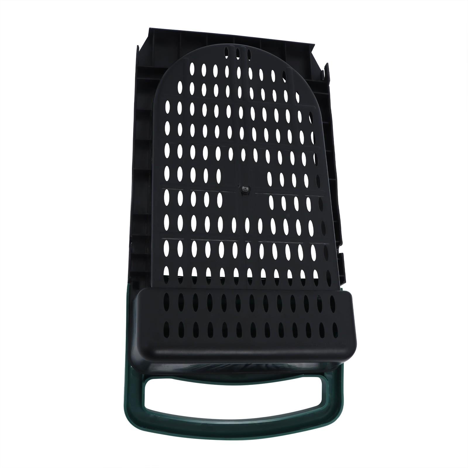 Chicken Nest Box 6 Hole Chicken Egg Metal Poultry Box Wall Mount Large Vent Hole