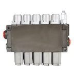 Hydraulic Directional Control Valve With 13GPM 5 Spools 4-Way Tandem Center