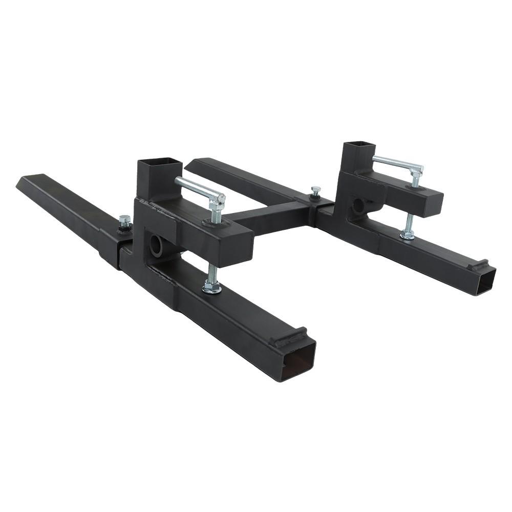 43 Inch Clamp on Pallet Forks 2000lbs Heavy Duty Quick Attach Bucket Fork