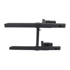 43 Inch Clamp on Pallet Forks 2000lbs Heavy Duty Quick Attach Bucket Fork