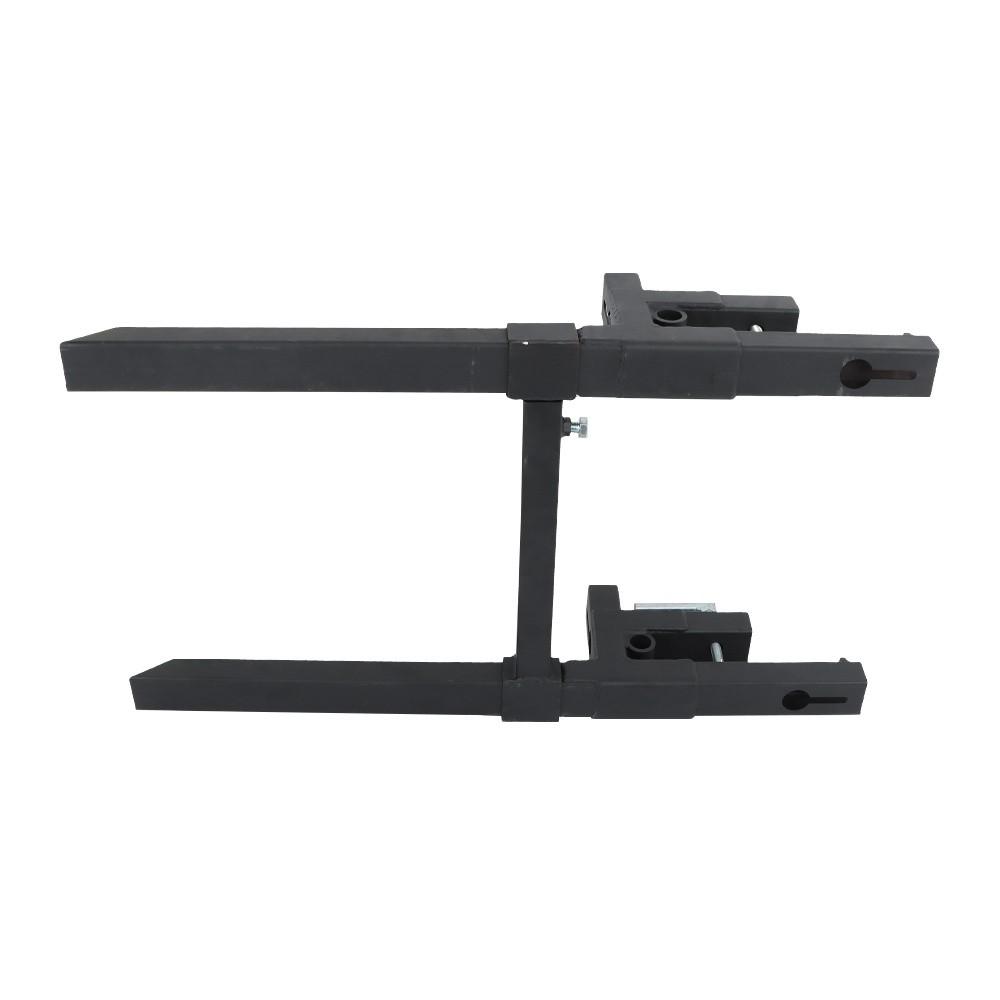 43 Inch Clamp on Pallet Forks 2000lbs Heavy Duty Quick Attach Bucket Fork