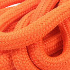 1"×30‘ Kinetic Recovery Tow Rope Orange Heavy Duty Energy Rope W/ 2 Shackles