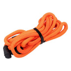 1"×30‘ Kinetic Recovery Tow Rope Orange Heavy Duty Energy Rope W/ 2 Shackles
