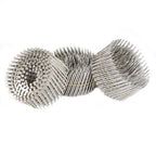 Siding Nail 2-1/2” × .09”15 Degree 3600Pcs Ring Shank Stainless Steel Wire Coil