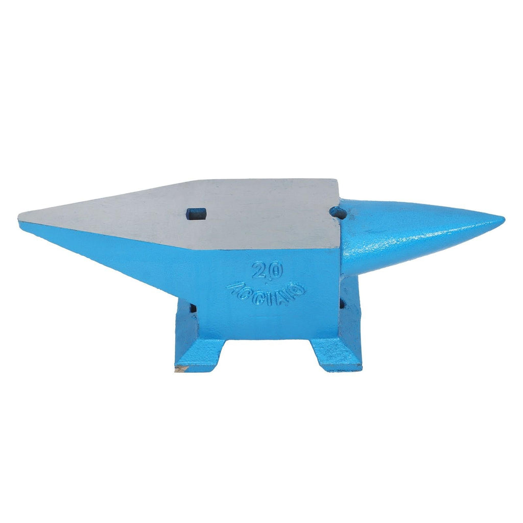 Double Horn Anvil Steel Anvil Blacksmith 44Lb Heat Treated Long Round Horn