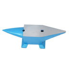 Double Horn Anvil Steel Anvil Blacksmith 44Lb Heat Treated Long Round Horn