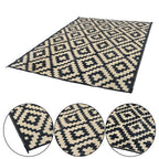 Waterproof Outdoor Rug 9x12 ft Outdoor Plastic Straw Rug For Camping RV Deck